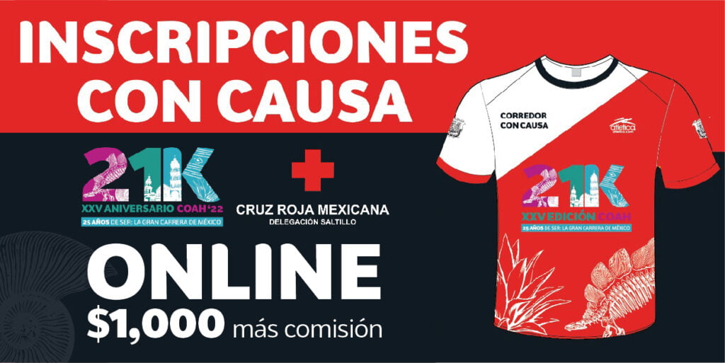 21K Coahuila 2022 Causa Cruz Roja