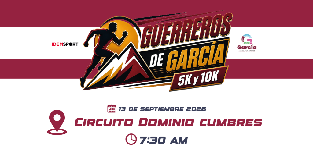5K y 10K Guerreros de García